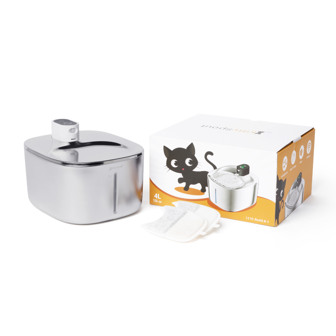 PureFlow Filter Kattenfontein – Altijd schoon, gefilterd drinkwater