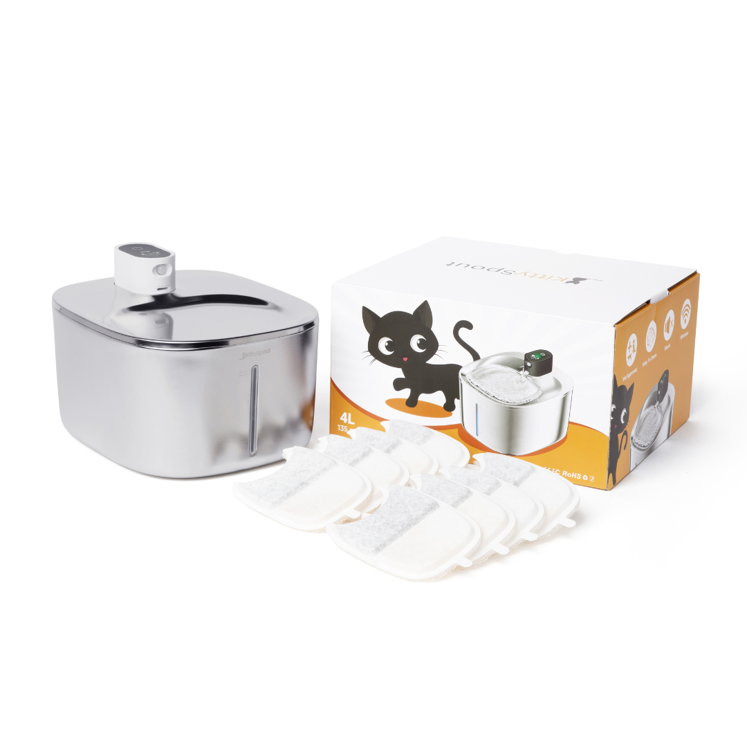PureFlow Filter Kattenfontein – Altijd schoon, gefilterd drinkwater