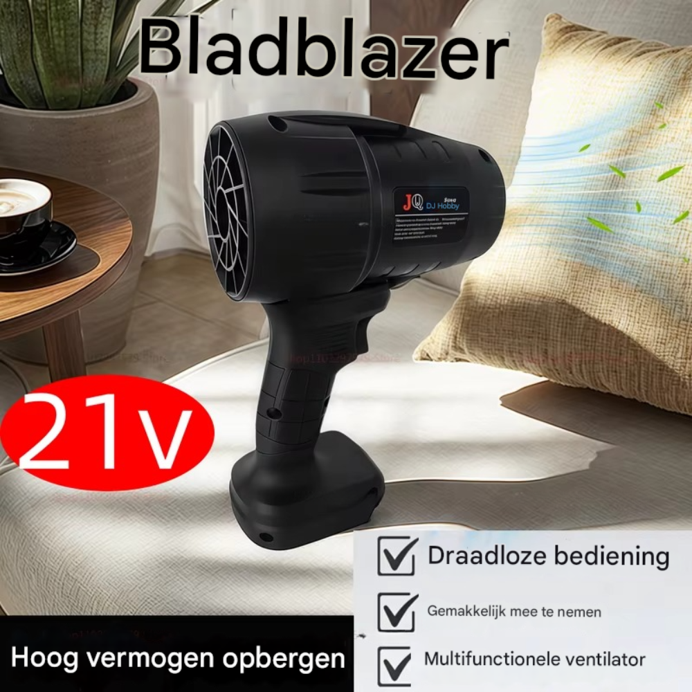 BlazeAir Pro – Draadloze luchtblazer voor snel en moeiteloos schoonmaken