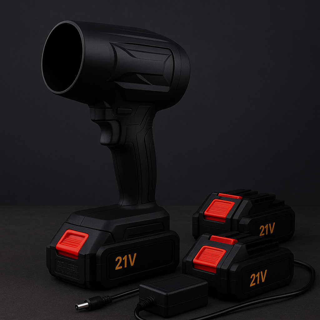 BlazeAir Pro – Draadloze luchtblazer voor snel en moeiteloos schoonmaken