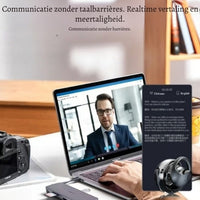 TranslateBuds – Draadloze vertaal-oordopjes voor moeiteloze communicatie