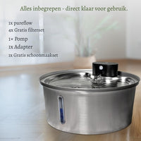 PureFlow Hondfontein – Fris water waar je hond vanzelf meer van drinkt